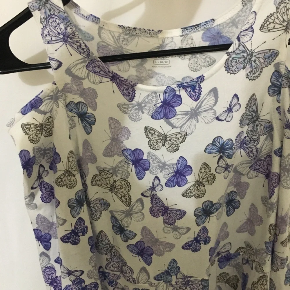 3/$35❤️Children’s place butterflies L/S Dress L